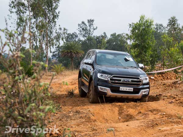 Ford Endeavour Off-Road Capabilities Explored To The Full In The Great Outdoors Of Bangalore
