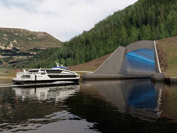 Norway Looking To Build World’s First Ship Tunnel