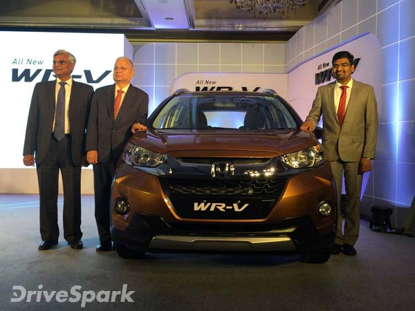 Honda Wr V Launched In Bangalore Prices Start At Rs 7 90 Lakh Drivespark News