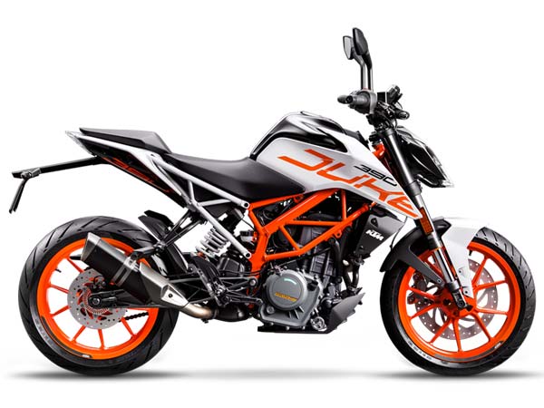 2017 KTM Duke 390 White Paint Limited 