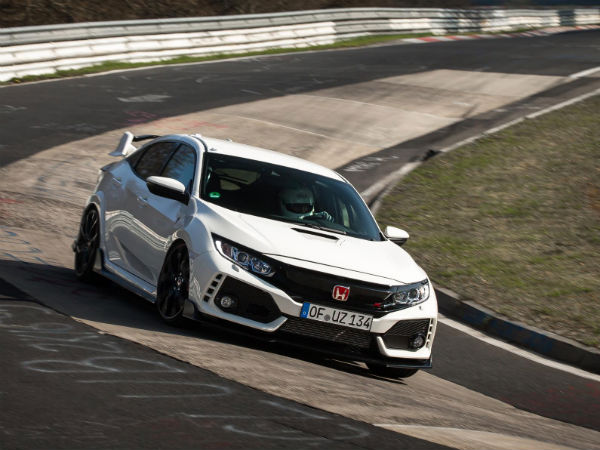 Honda Civic Type R Breaks Nurburgring Front-Wheel-Drive ...