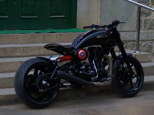 royal enfield captain america edition