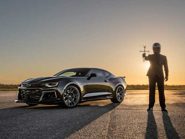 2023 Chevrolet Camaro Zl1 Quarter Mile Hennessey Camaro Zl1 The Exorcist Is A 1000hp Monster Drivespark News