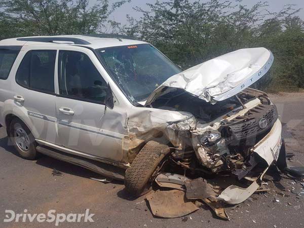 New Maruti Dzire Accident In Gwalior