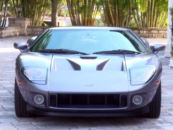 WWE Superstar John Cena Shows Off His 2006 Ford GT