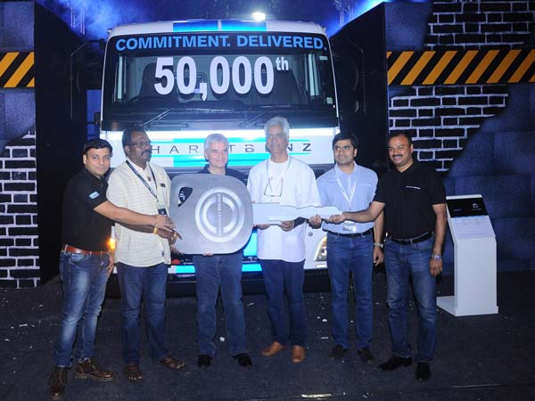 BharatBenz Achieves 50,000 Truck Sales In India