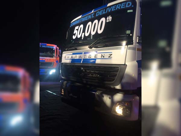 BharatBenz Achieves 50,000 Truck Sales In India