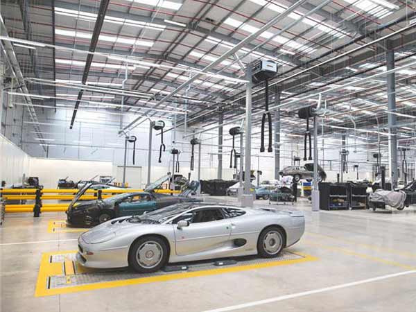 jaguar land rover opens classic works headquarters in uk jaguar works