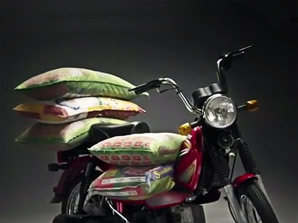 tvs luggage bike