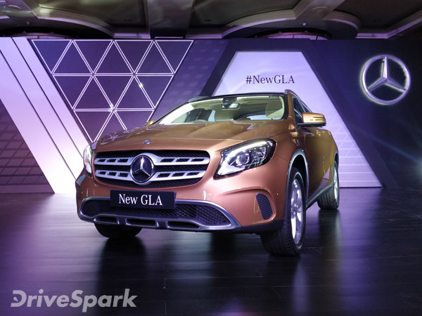 17 Mercedes Benz Gla Facelift Launched In India Launch Price Images Specifications And Mileage Drivespark News