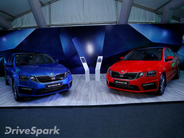 Skoda Octavia Rs Launched In India Launch Price Mileage Skoda Octavia Rs Launched In India