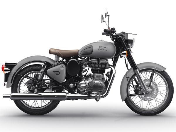 Royal Enfield Classic 350 Gunmetal Grey And Classic 500 Stealth
