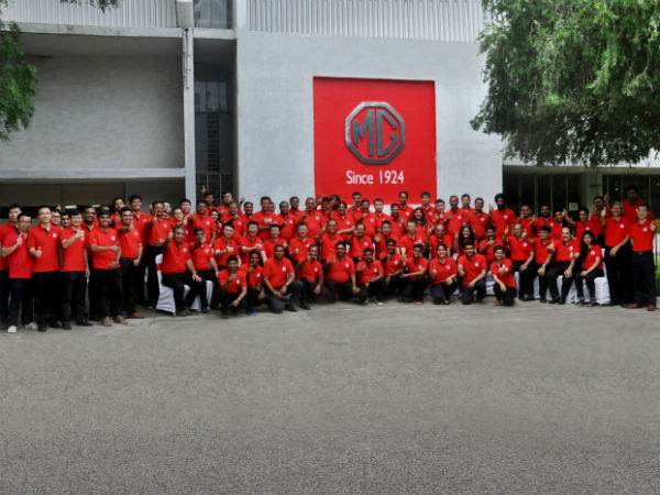 MG Motor Inaugurates Its First Manufacturing Plant In India