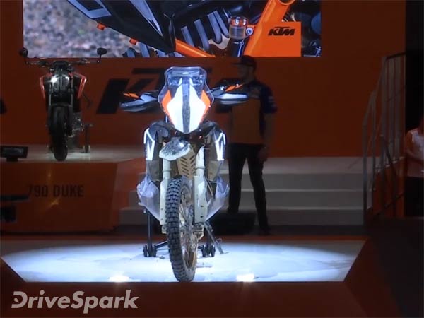 EICMA 2017: KTM 790 Adventure Prototype Revealed