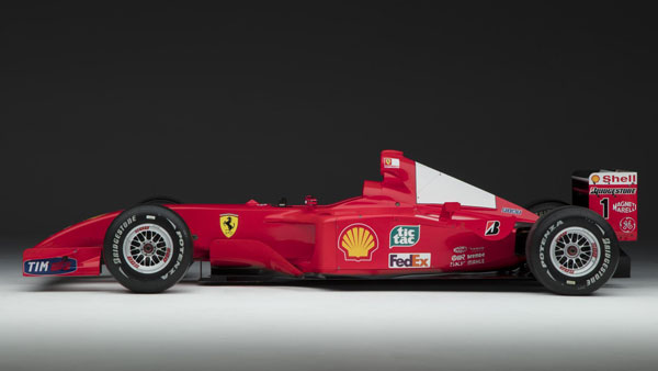michael schumachers 2001 f1 championship winning car auctioned