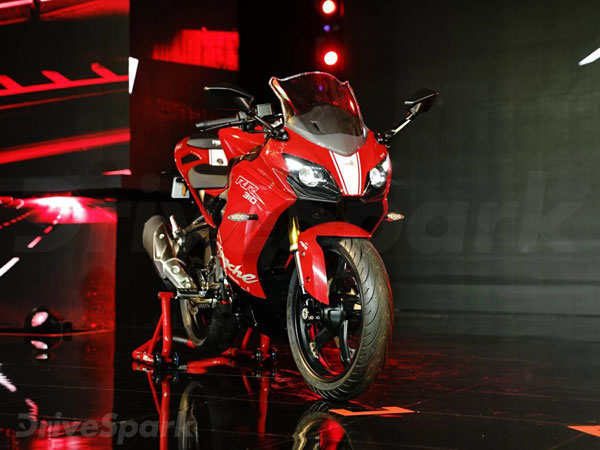 TVS Apache RR 310 Launched In India; Launch Price, Specifications, Features & Images