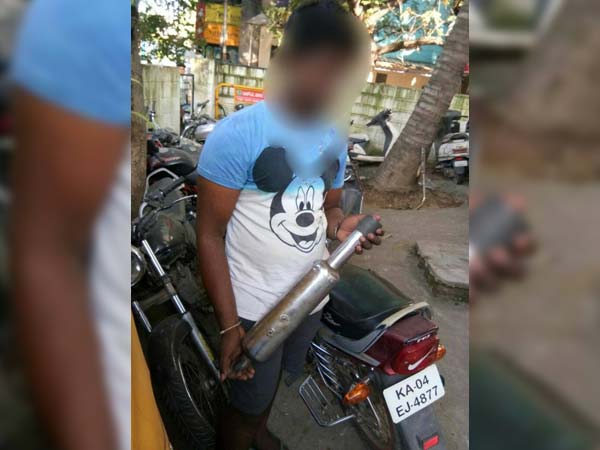 Royal Enfield Exhausts Crushed Under Road Roller By Traffic Police