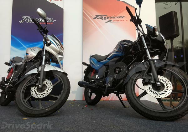 Hero MotoCorp Unveils The New Passion Pro, Passion XPro And Super ...