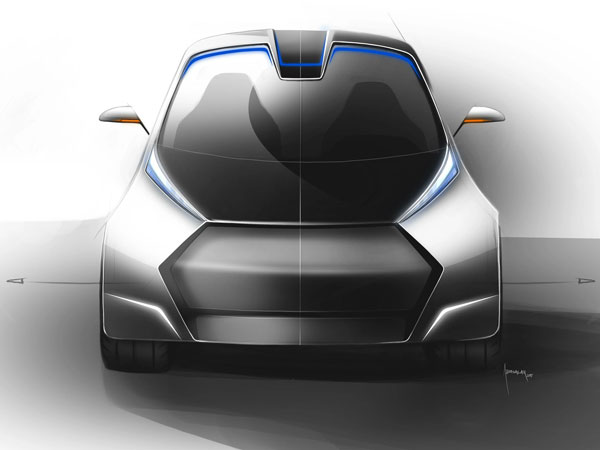 Hriman Motors To Unveil Two Seater Electric Car Drivespark News