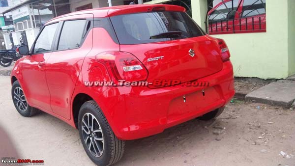 2018 Maruti Swift Spotted In India