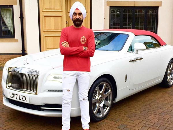 Sikh Billionaire Matches His Rolls Royce With Different Turban Colours