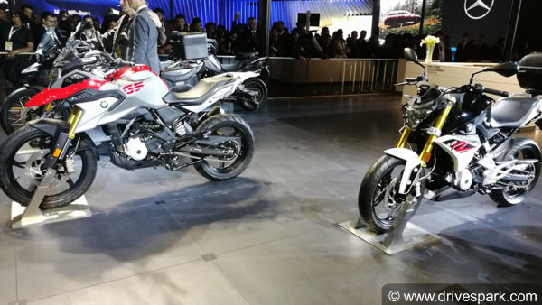 BMW G 310R & G 310GS Showcased At The Auto Expo 2018