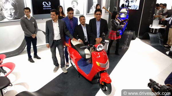 Auto Expo 2018: Twenty Two Motors Reveals Electric Scooters