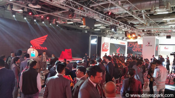 Honda Motorcycles At Auto Expo 2018