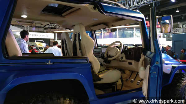 Auto Expo 2018: Mahindra Thar Wanderlust Showcased - Specifications, Features & Images