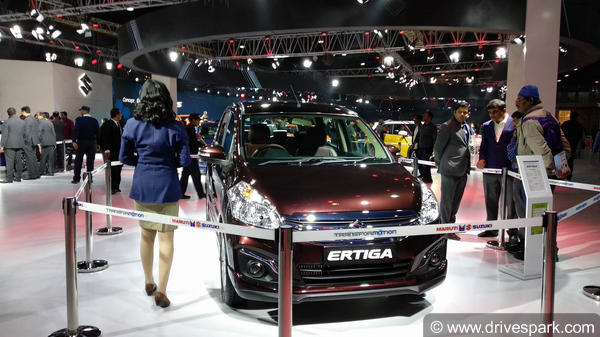 Auto Expo 2018: New Maruti Ertiga Special Edition Showcased