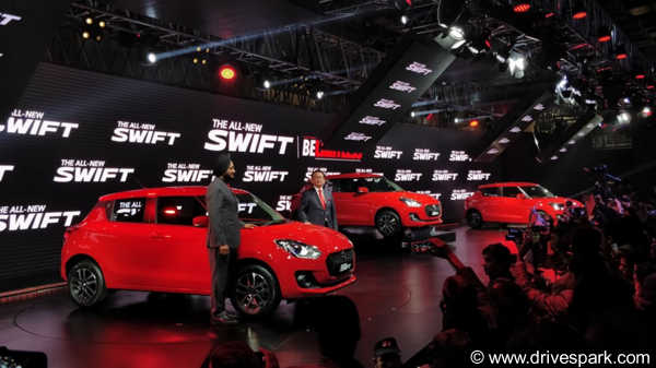 Auto Expo 2018: New Maruti Swift Launched At Rs 4.99 lakh
