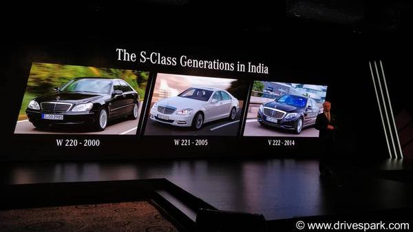 Journey Of The Mercedes-Benz S-Class In India