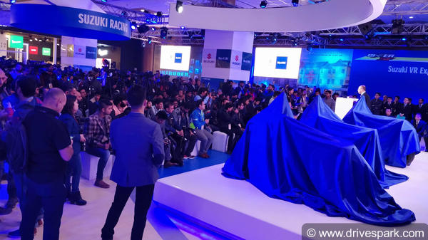 Suzuki Motorcycles At Auto Expo 2018