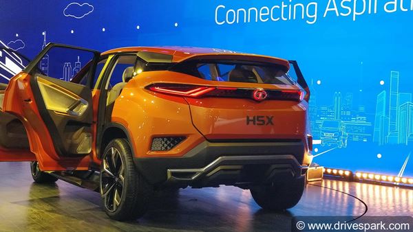 Auto Expo 2018: Tata H5X Concept SUV Revealed
