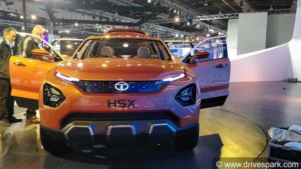 Auto Expo 2018: Tata H5X Concept SUV Revealed