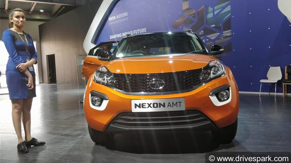 Auto Expo 2018: Tata Nexon AMT Unveiled