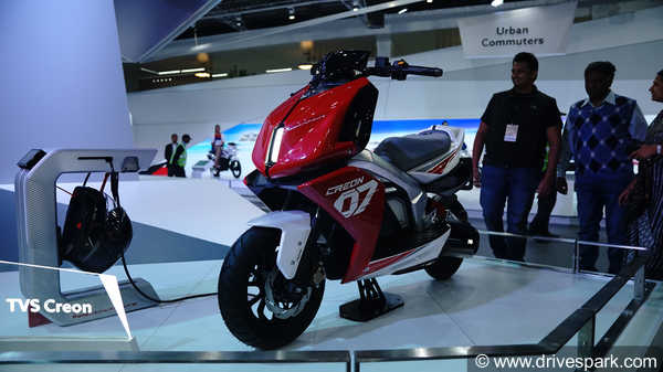 Auto Expo 2018: TVS Bikes & Scooters At Auto Expo; Unveils, Showcases, Concepts & Images