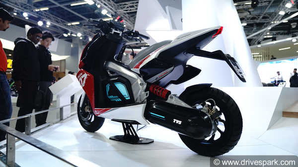 Auto Expo 2018: TVS Bikes & Scooters At Auto Expo; Unveils, Showcases, Concepts & Images