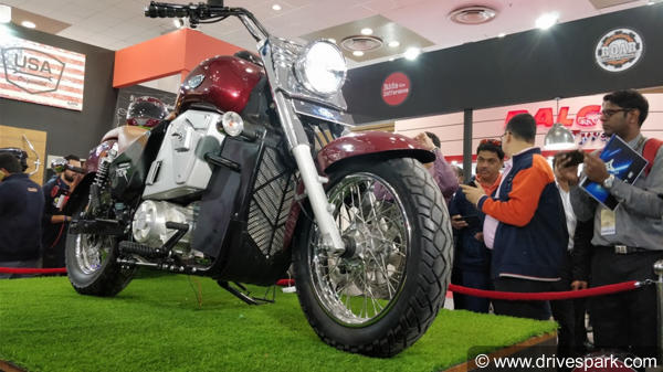 Auto Expo 2018: UM Renegade Thor Electric Cruiser Launched In India