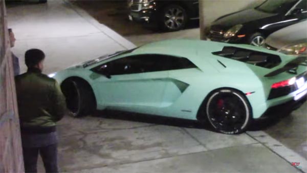 Justin biebers lamborghini Justin biebers lamborghini