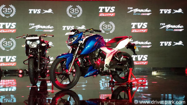 2018 TVS Apache RTR 160 Launched In India At Rs 81,490 In India: Specs, Features, Images & Details