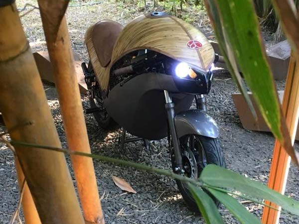 Banatti Green Falcon Is An Electric Motorcycle Made With Bamboo