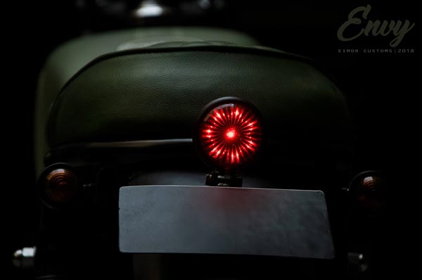 Eimor Customs Envy — A Royal Enfield Bullet Classic 350 Modified Into A Scrambler