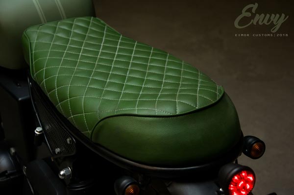 Eimor Customs Envy — A Royal Enfield Bullet Classic 350 Modified Into A Scrambler