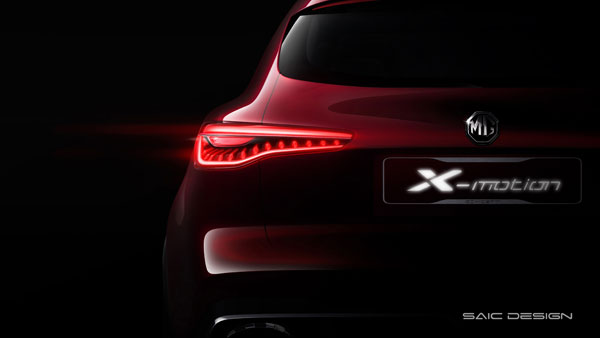 MG Motor Tease New X-Motion SUV Concept; Possible India Launch