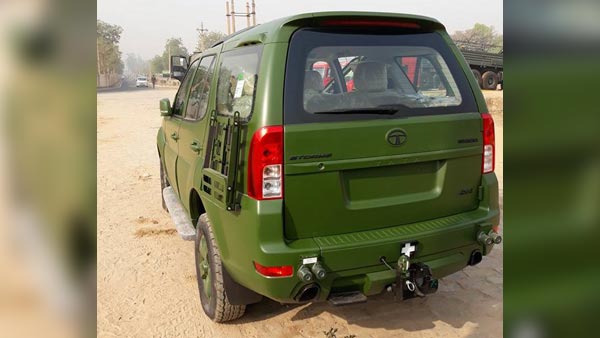 Tata Safari Storme Army Edition Spotted; Specifications, Features And More Details