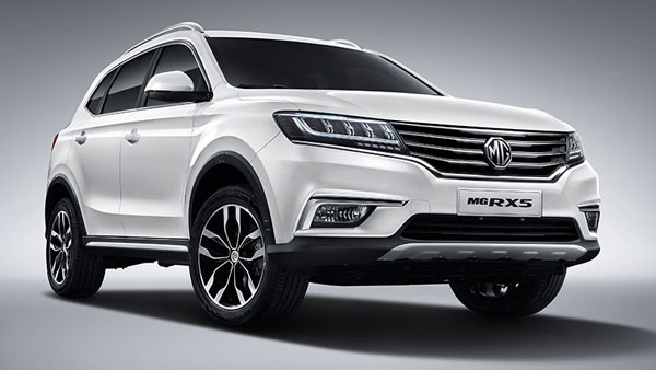 MG RX5 SUV Spotted Testing In India