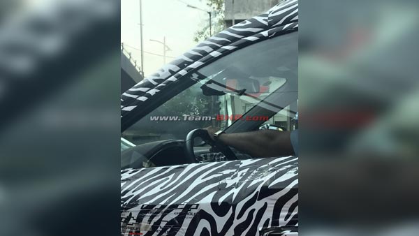 MG RX5 SUV Spotted Testing In India