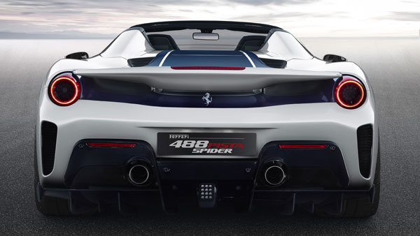 Ferrari 488 Pista Spider Unveiled; The Most Powerful Ferrari Convertible Yet