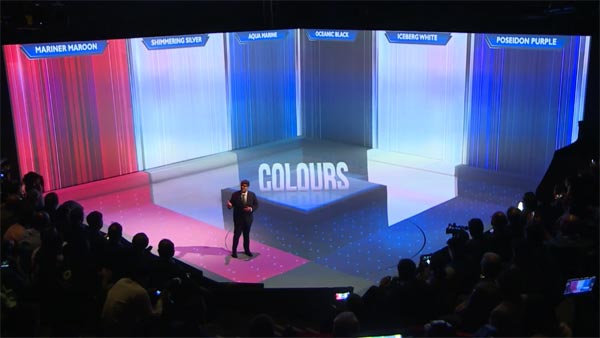 Six Vibrant Colours